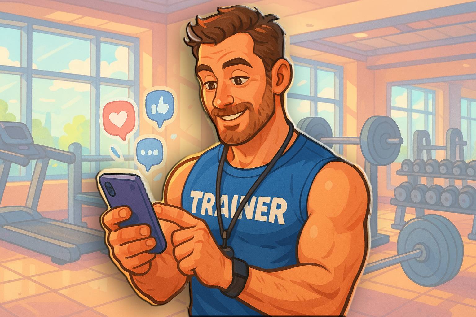 publico-alvo-para-profissionais-liberais-personal-trainer-monitorando-suas-redes-sociais