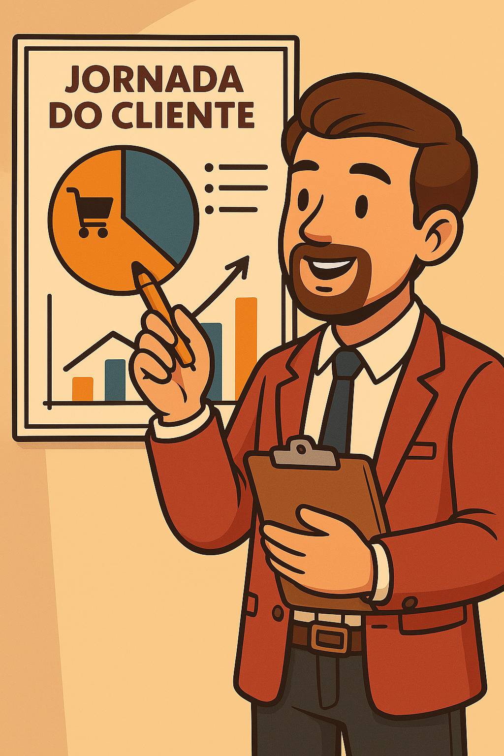 publico-alvo-para-profissionais-liberais-vendedor-analisando-dados-de-compra-e-venda